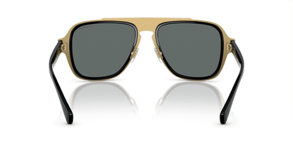 משקפי שמש של ורסאצ'ה שחור-אפור כהה | Versace VE2199 Black-Dark Grey