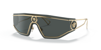משקפי שמש של ורסאצ'ה זהב-אפור | Versace VE2226 Gold-Grey