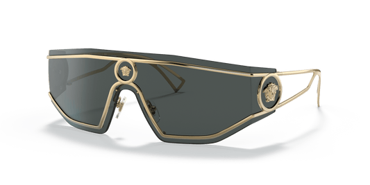 משקפי שמש של ורסאצ'ה זהב-אפור | Versace VE2226 Gold-Grey