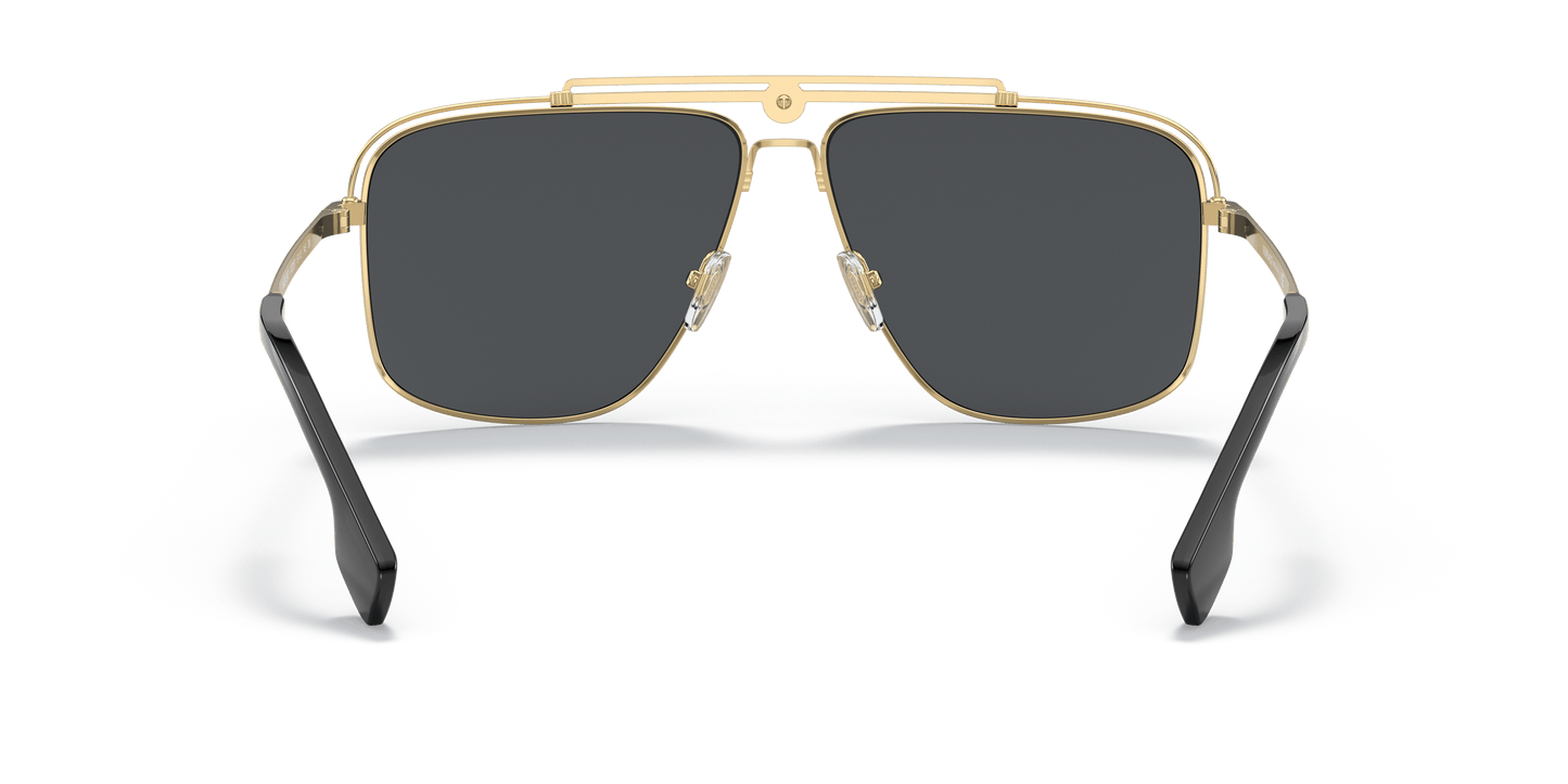 משקפי שמש של ורסאצ'ה זהב-אפור כהה | Versace VE2242 Gold-Dark Grey