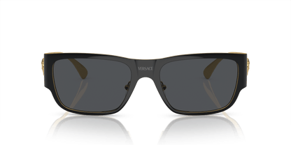 Versace Sunglasses Black-Dark Grey | Versace VE2262 Black-Dark Grey
