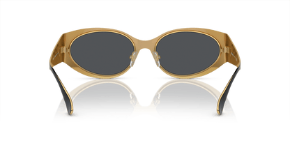 Versace Sunglasses Black-Dark Grey | Versace VE2263 Black-Dark Grey