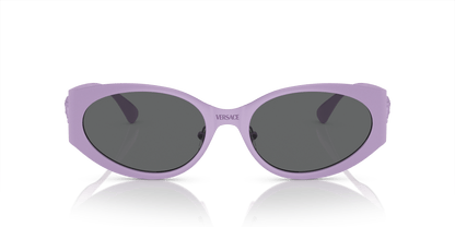 משקפי שמש של ורסאצ'ה סגול-אפור כהה | Versace VE2263 Violet-Dark Grey