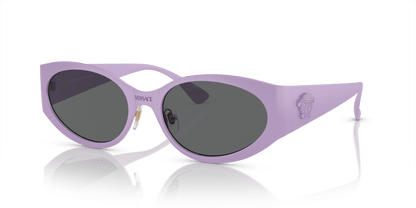 משקפי שמש של ורסאצ'ה סגול-אפור כהה | Versace VE2263 Violet-Dark Grey
