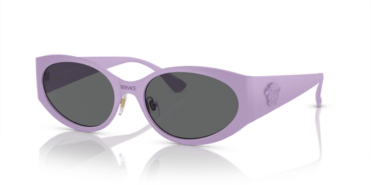 משקפי שמש של ורסאצ'ה סגול-אפור כהה | Versace VE2263 Violet-Dark Grey