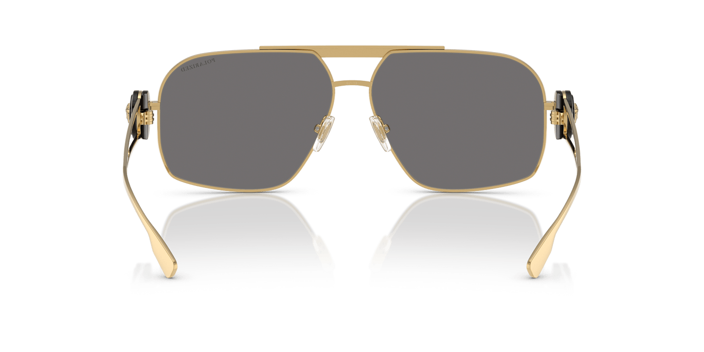 משקפי שמש של ורסאצ'ה שחור-אפור כהה מקוטב | VERSACE VE2269 Black-Dark Grey Polarized