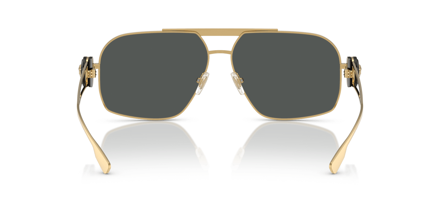משקפי שמש של ורסאצ'ה זהב-אפור כהה | VERSACE VE2269 Gold-Dark Grey
