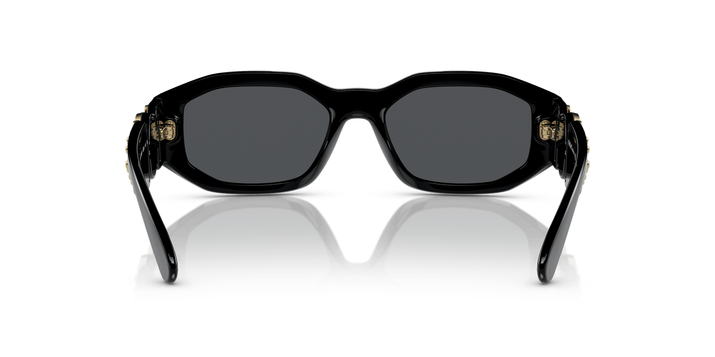 Hebrew | Versace VE4361 Biggie Black-Dark Grey