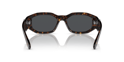 משקפי שמש של ורסאצ'ה הוואנה-אפור כהה | Versace VE4361 Biggie Havana-Dark Grey