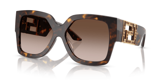 משקפי שמש ורסאצ'ה שיפוע הוואנה-חום | Versace VE4402 Havana-Brown Gradient