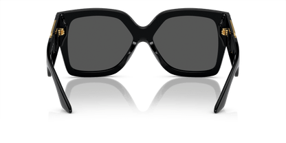 Versace Sunglasses Black-Dark Grey | Versace VE4402 Black-Dark Grey
