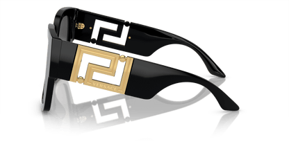 Versace Sunglasses Black-Dark Grey | Versace VE4402 Black-Dark Grey