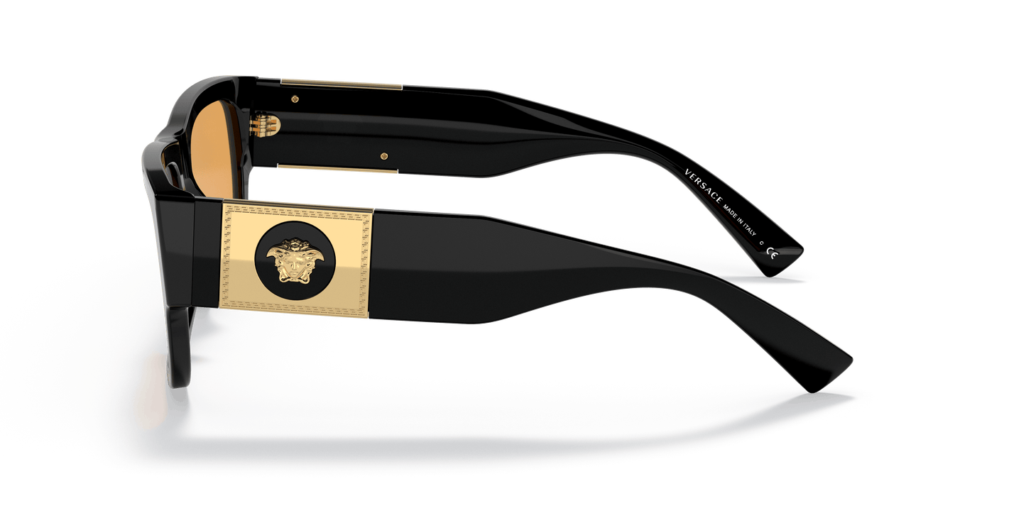 Versace Sunglasses Black-Orange | Versace VE4406 Black-Orange