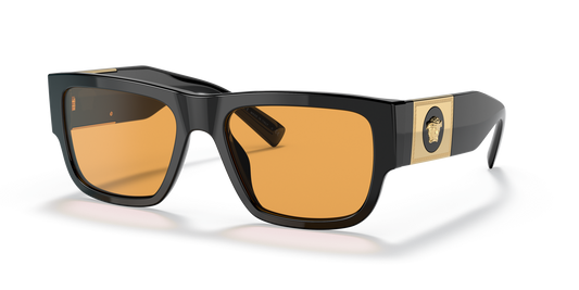 משקפי שמש של ורסאצ'ה שחור-כתום | Versace VE4406 Black-Orange