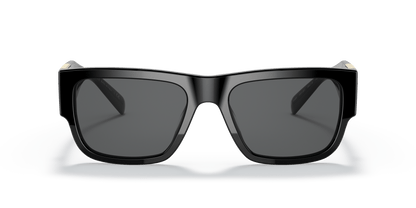 Versace Sunglasses Black-Dark Grey | Versace VE4406 Black-Dark Grey