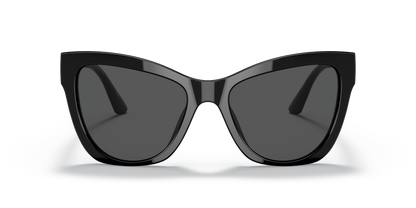 משקפי שמש של ורסאצ'ה שחור-אפור כהה | Versace VE4417U Black-Dark Grey
