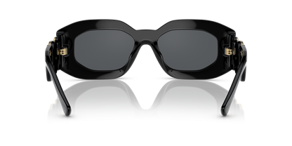 Versace Sunglasses Black-Dark Grey | Versace VE4425U Black-Dark Grey