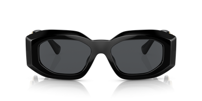 Versace Sunglasses Black-Dark Grey | Versace VE4425U Black-Dark Grey