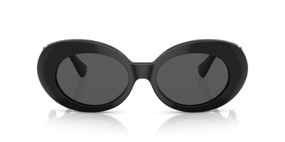 משקפי שמש של ורסאצ'ה שחור-אפור כהה | Versace VE4426BU Black-Dark Grey