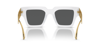 Versace Sunglasses White-Dark Grey | Versace VE4431 White-Dark Grey