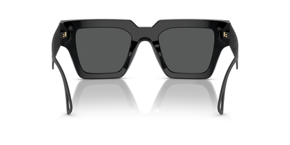 Versace Sunglasses Black-Dark Grey | Versace VE4431 Black-Dark Grey