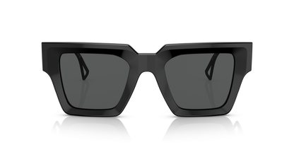 Versace Sunglasses Black-Dark Grey | Versace VE4431 Black-Dark Grey