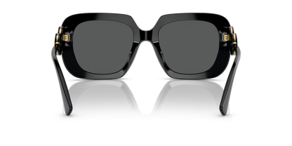 Versace Sunglasses Black-Dark Grey | Versace VE4434 Black-Dark Grey