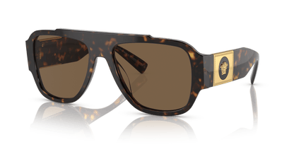 משקפי שמש של ורסאצ'ה הוואנה-חום כהה | Versace VE4436U Havana-Dark Brown