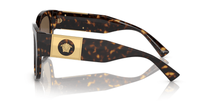משקפי שמש של ורסאצ'ה הוואנה-חום כהה | Versace VE4437U Havana-Dark Brown