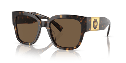 משקפי שמש של ורסאצ'ה הוואנה-חום כהה | Versace VE4437U Havana-Dark Brown