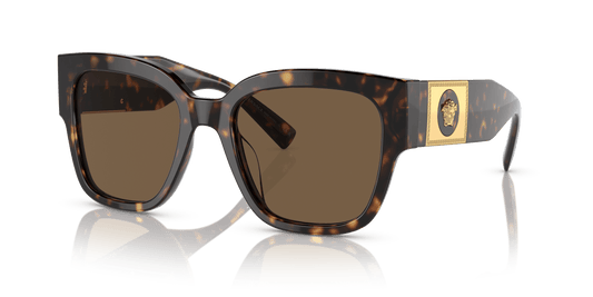 משקפי שמש של ורסאצ'ה הוואנה-חום כהה | Versace VE4437U Havana-Dark Brown