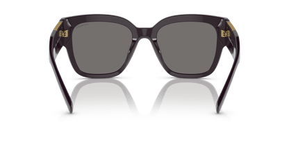 משקפי שמש ורסאצ'ה בורדו-פולאר אפור כהה | Versace VE4437U Bordeaux-Polar Dark Grey