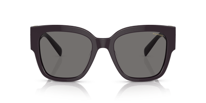 משקפי שמש ורסאצ'ה בורדו-פולאר אפור כהה | Versace VE4437U Bordeaux-Polar Dark Grey