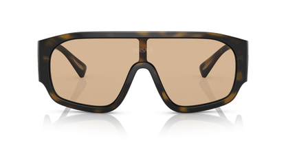 Versace Havana-Light Brown Sunglasses | Versace VE4439 Havana-Light Brown