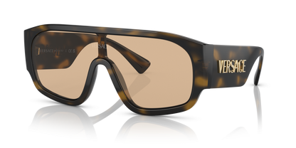 Versace Havana-Light Brown Sunglasses | Versace VE4439 Havana-Light Brown