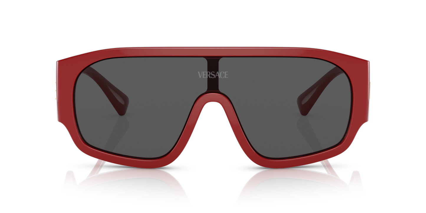 Versace Sunglasses Red-Dark Grey | Versace VE4439 Red-Dark Grey