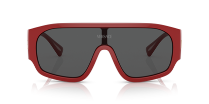 Versace Sunglasses Red-Dark Grey | Versace VE4439 Red-Dark Grey
