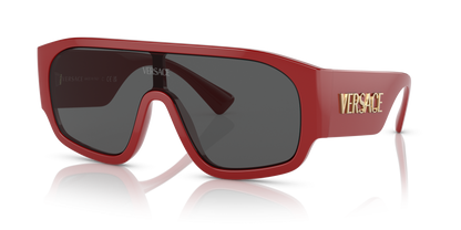 Versace Sunglasses Red-Dark Grey | Versace VE4439 Red-Dark Grey