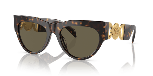 Versace Havana-Brown Sunglasses | Versace VE4440U Havana-Brown