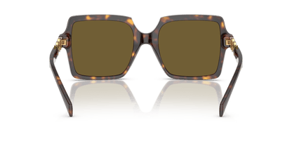 משקפי שמש של ורסאצ'ה הוואנה-חום כהה | Versace VE4441 Havana-Dark Brown