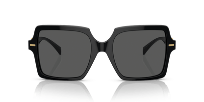 Versace Sunglasses Black-Dark Grey | Versace VE4441 Black-Dark Grey