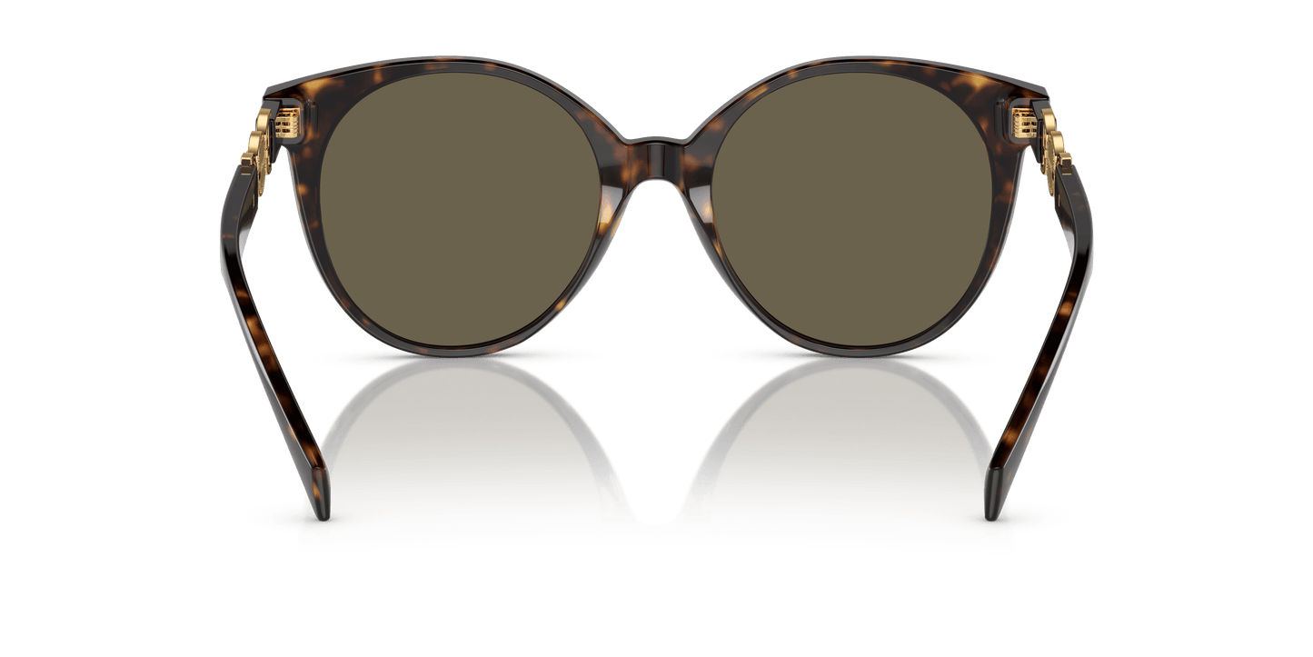משקפי שמש של ורסאצ'ה הוואנה-חום | Versace VE4442 Havana-Brown