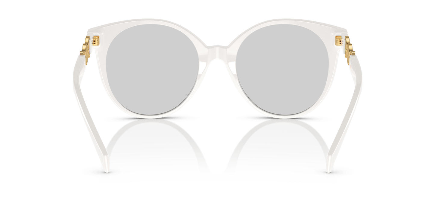 משקפי שמש של ורסאצ'ה לבן-צילום אפור | Versace VE4442 White-Photo Grey