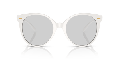 משקפי שמש של ורסאצ'ה לבן-צילום אפור | Versace VE4442 White-Photo Grey