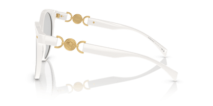 משקפי שמש של ורסאצ'ה לבן-צילום אפור | Versace VE4442 White-Photo Grey