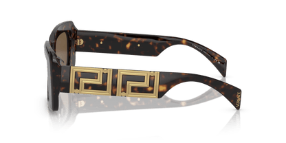 משקפי שמש של ורסאצ'ה הוואנה-חום כהה | Versace VE4444U Havana-Dark Brown