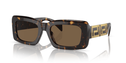 משקפי שמש של ורסאצ'ה הוואנה-חום כהה | Versace VE4444U Havana-Dark Brown