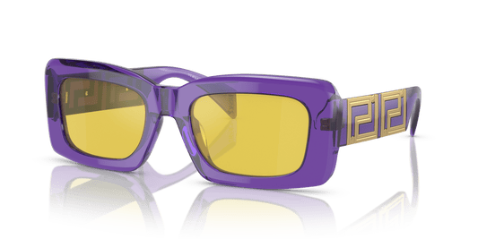 Hebrew | Versace VE4444U Transparent Violet- (Copy)