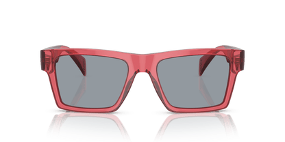 Versace Transparent Red-Grey Sunglasses | Versace VE4445 Transparent Red-Grey