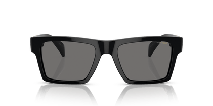 משקפי שמש של ורסאצ'ה שחור-קוטב אפור כהה | Versace VE4445 Black-Polar Dark Grey